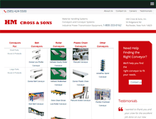 Tablet Screenshot of hmcross.com